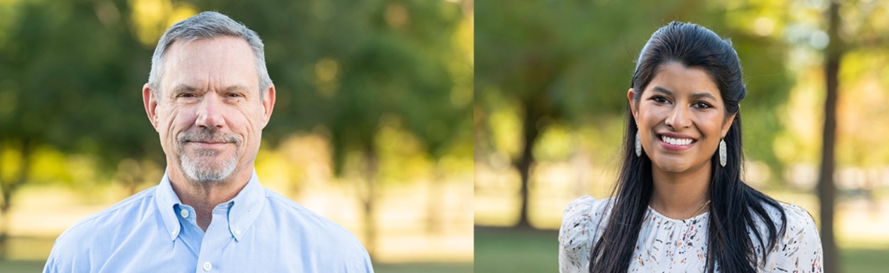 Portraits of Dr. Hank Jenkins-Smith and Dr. Kuhika Gupta, the authors of this post.